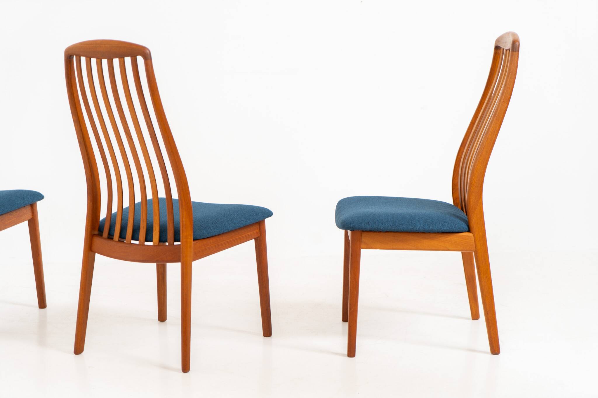 Ensemble de 4 chaises de salle à manger par Kai Kristiansen pour Schou Andersen