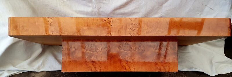 Table basse loupe d'orme