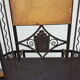 Iron iron wall coat rack 1930