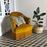 Armchair yellow ochre Toad