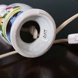 Lampe delf en porcelaine