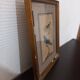 Golden table Blue birds Antique framed, Paris Gallery