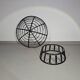 Papasan rattan lounge chair 1970s