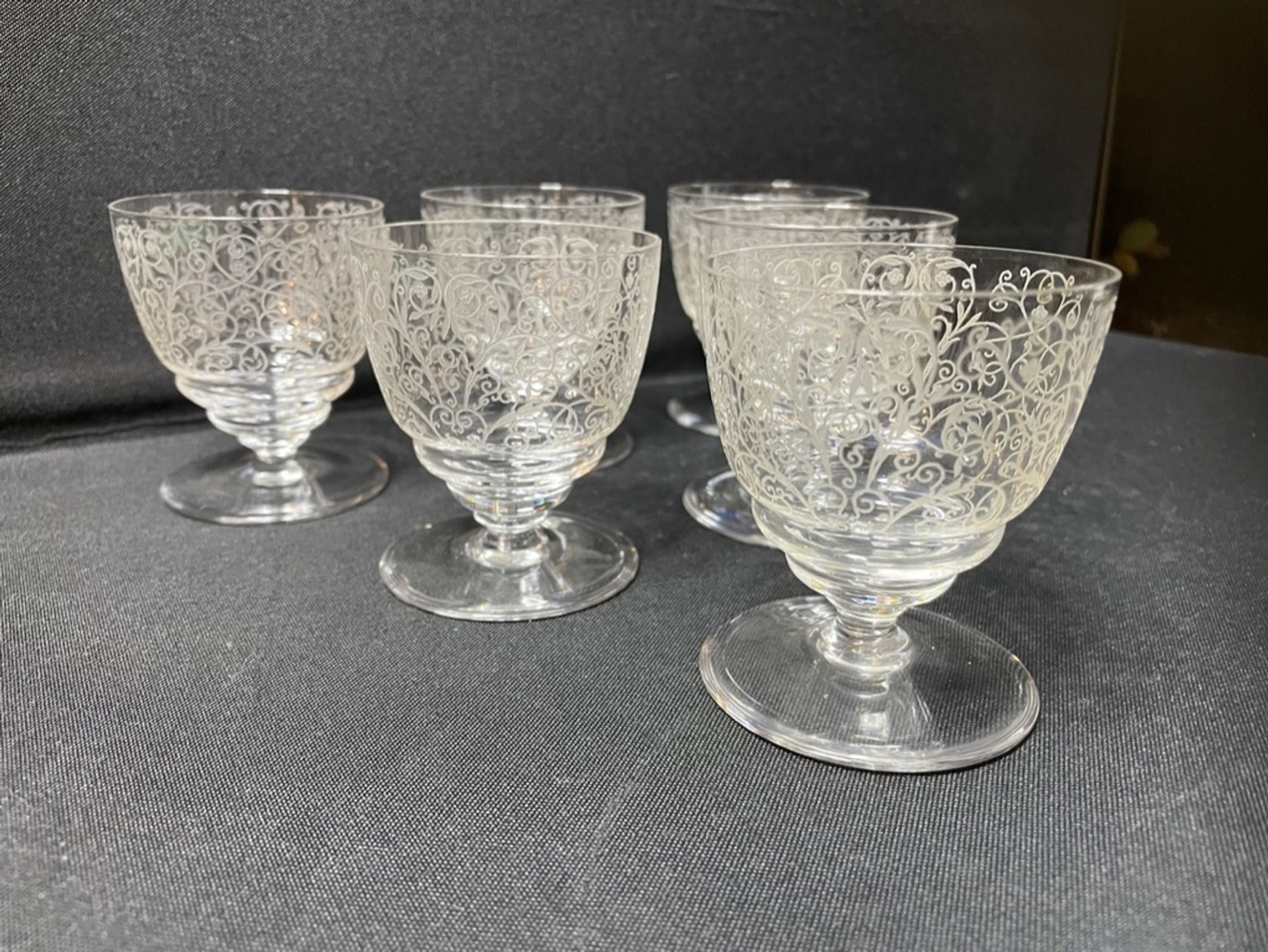 Porto glass Baccarat Lulli art deco service