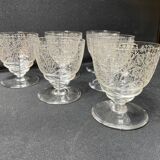 Porto glass Baccarat Lulli art deco service