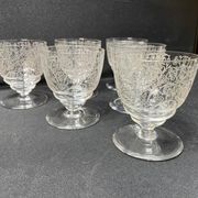 Porto glass Baccarat Lulli art deco service