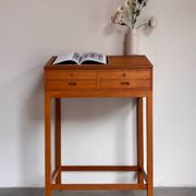 Vintage lectern desk oak