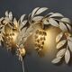 Vintage tulip wall lamp by Hans Kögl , 1970s
