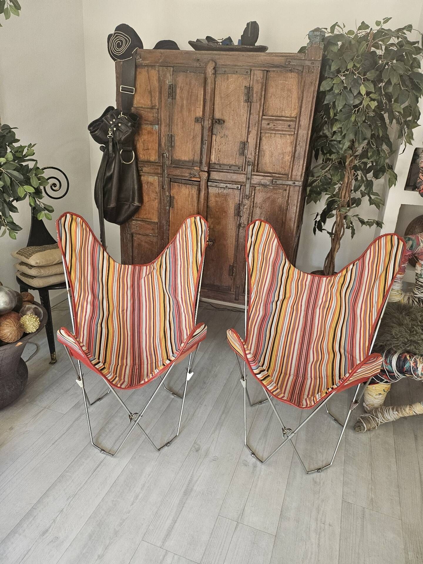 Rare ! Fauteuil papillon  unique.