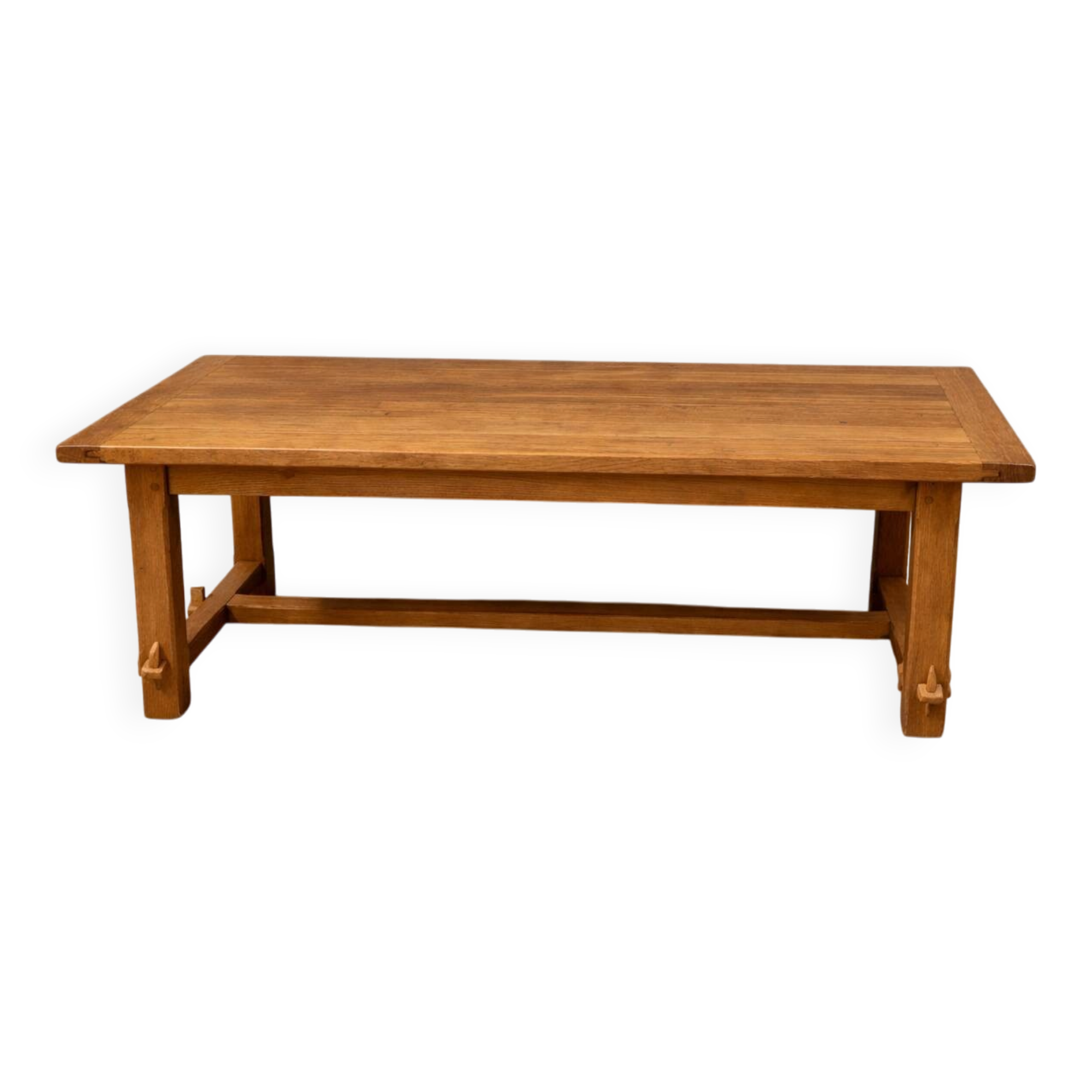 Old oak farmhouse table - rustic chic country style