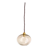 Suspension globe en verre