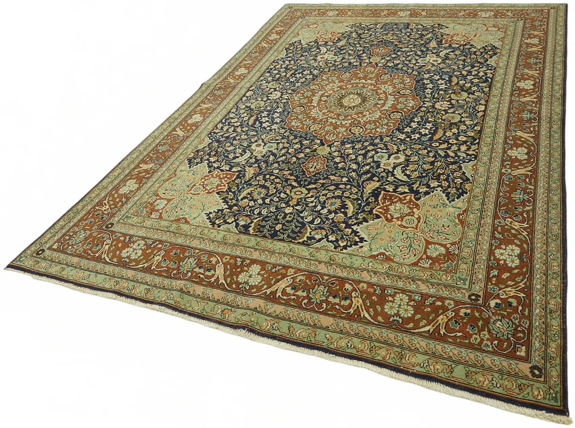 Tapis vintage en laine turque Kayseri 193 cm x 276 cm