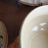 Longchamp tureen, tiled Mistral service