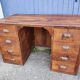 Magnificent vintage oak desk