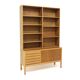 Scandinavian oak library, Alf Svensson, Sweden, 1960
