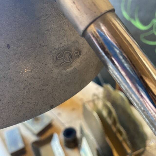 Vintage Ferdinand Solère desk lamp