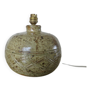 pied de lampe en grès