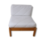 Fauteuil bas en pin