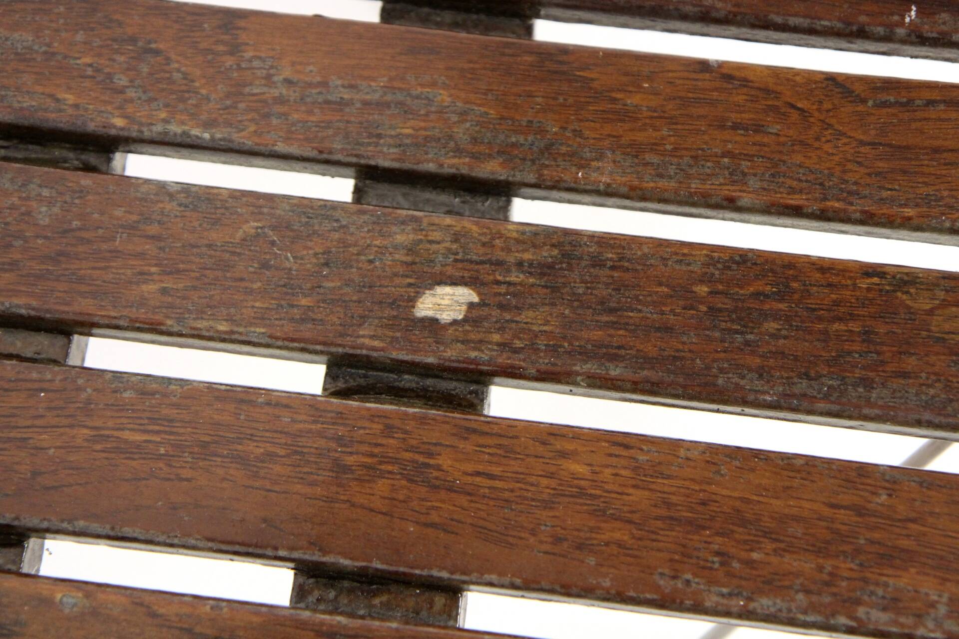 Teak and metal garden table, Sweden, 1960