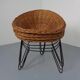 Mid-Century German Bamboo Chairs, 1950s, Set of 4
