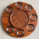 Vintage rotating tray by digsmed, denmark, lazy susan, scandinavian design
