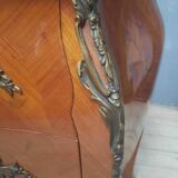 Louis XV style marquetry chest of drawers