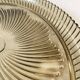 Oval serving dish in Bayel fluted glass