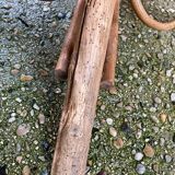 Round chestnut table