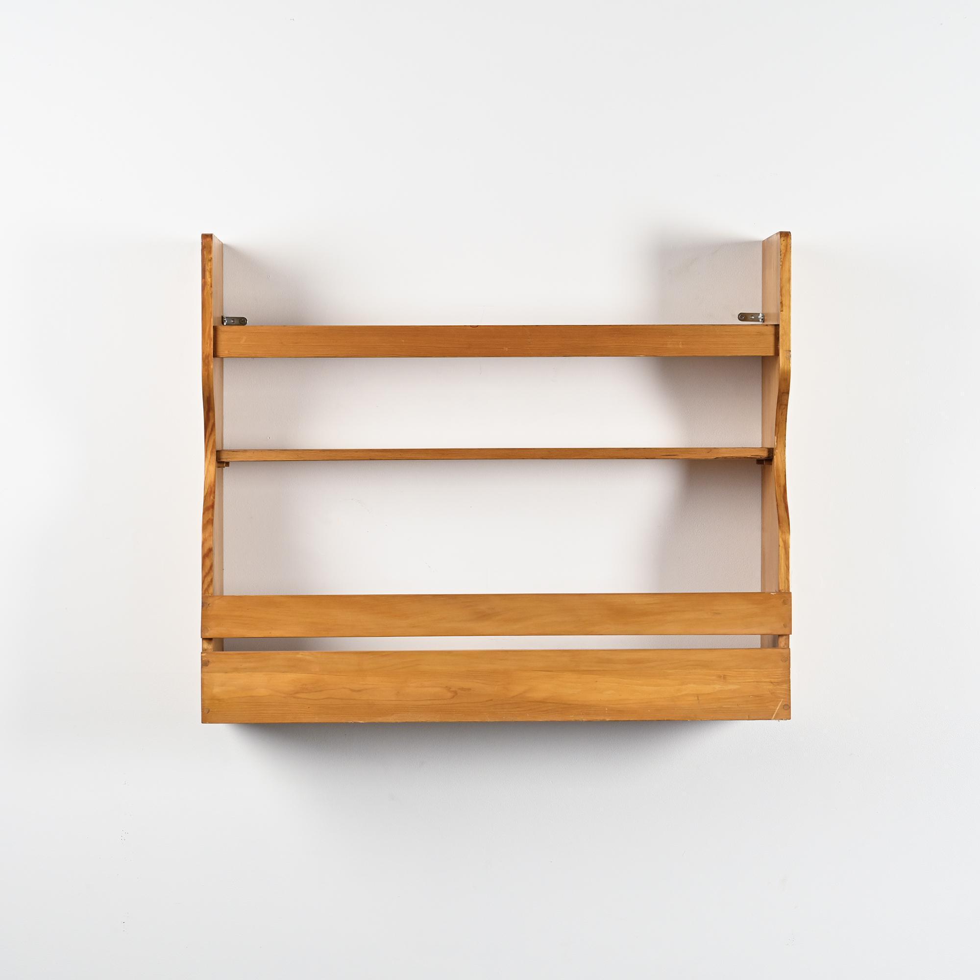Charlotte Perriand, wall-mounted sideboard Las Cases, Les Arcs, around 1970