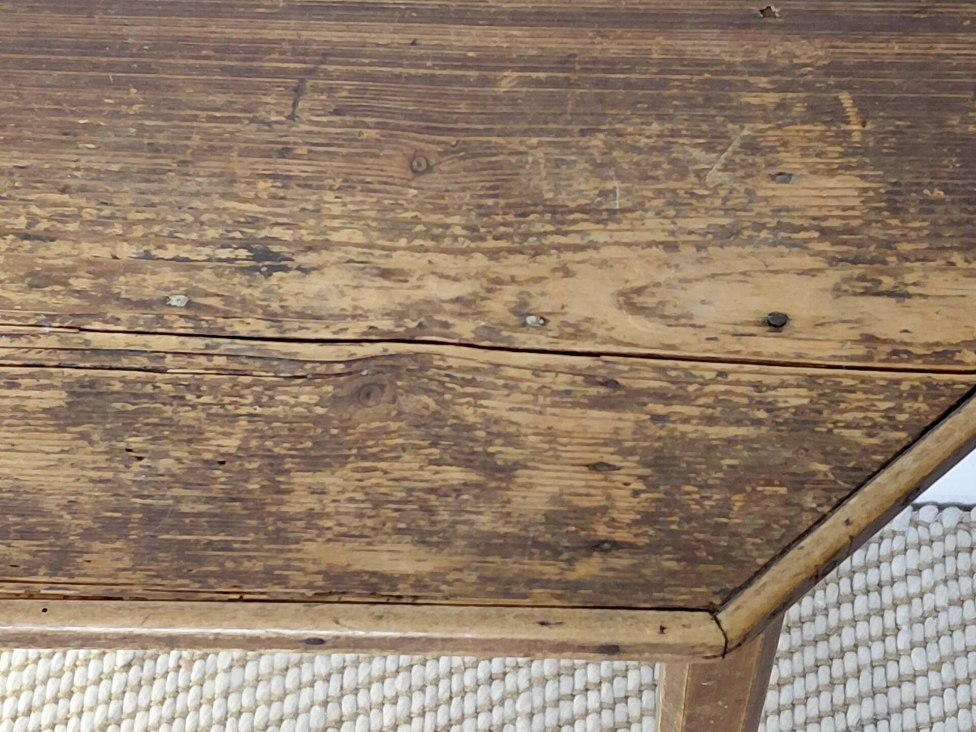 Antique wooden table - Beautiful patina - Country house spirit