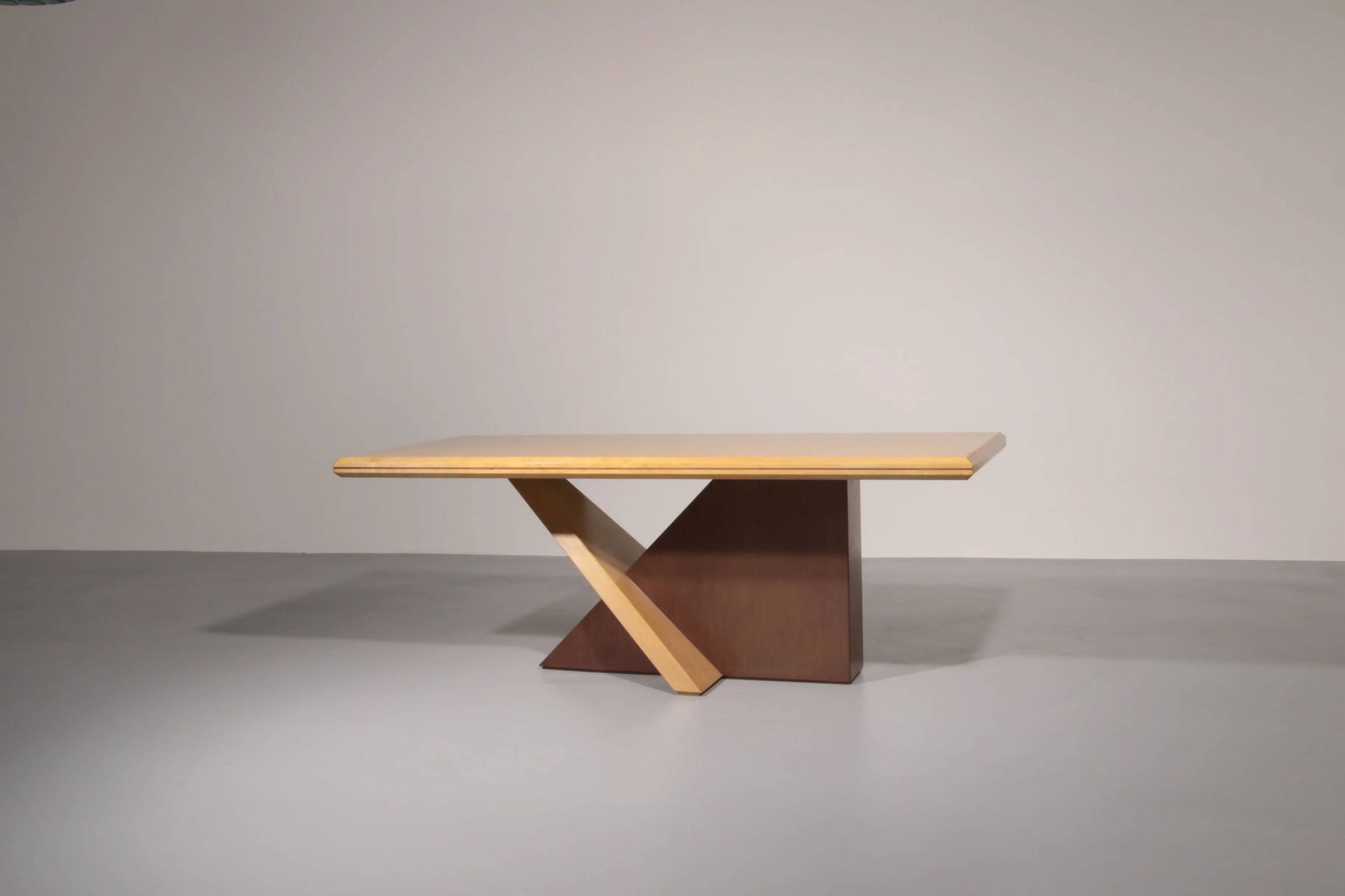 Italian Saporiti Wooden Dining Table 1960