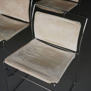 Set of 6 Tulu Dining Chairs by Kazuhide Takahama for Gavina. Italy 1960s
