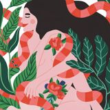 THE SNAKE - A3 illustration