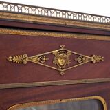 Unique Empire library display cabinet, France, circa 1820.