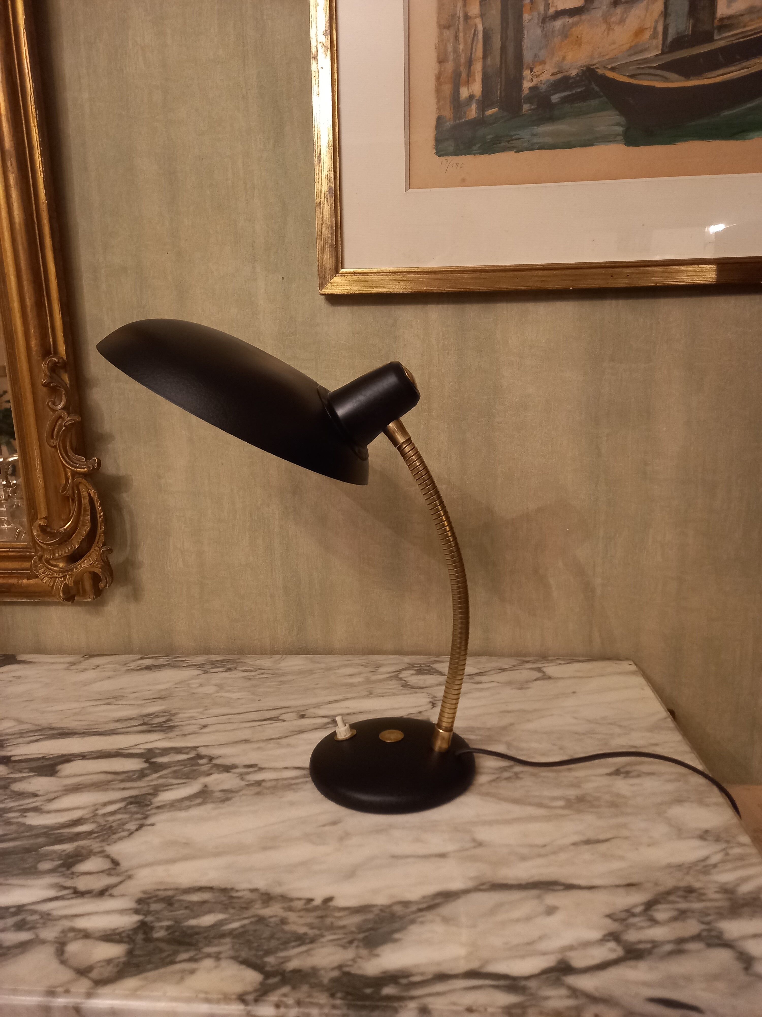 Lampe de bureau années  50