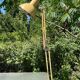 Architect lamp Wechselstrom beige sand color Made GDR (Germany)model large arm 70s.