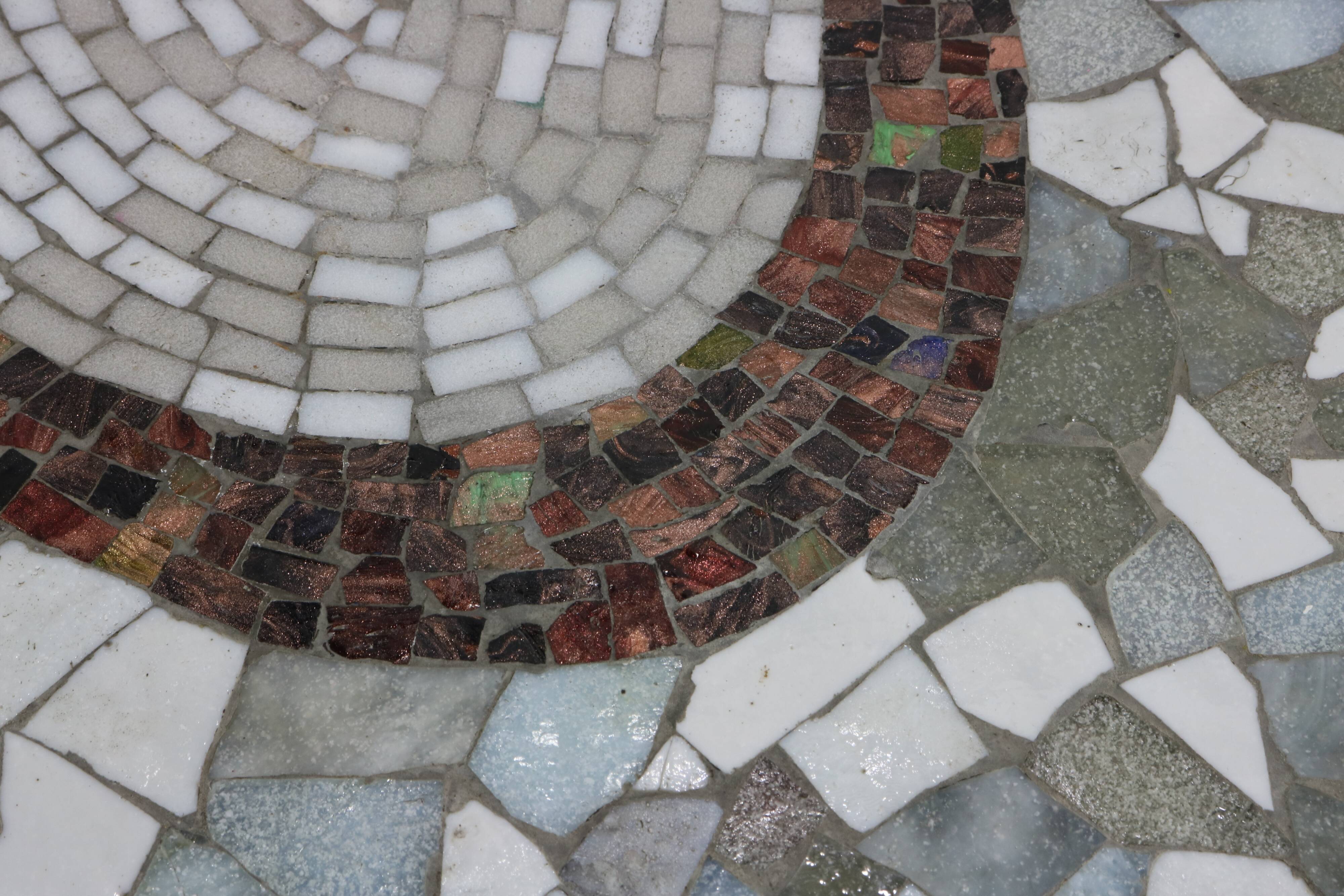 Sixties mosaic coffee table by Berthold Müller