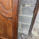 Paire de portes de placard style Louis XV en merisier massif