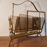 Italian style magazine rack from the 60s