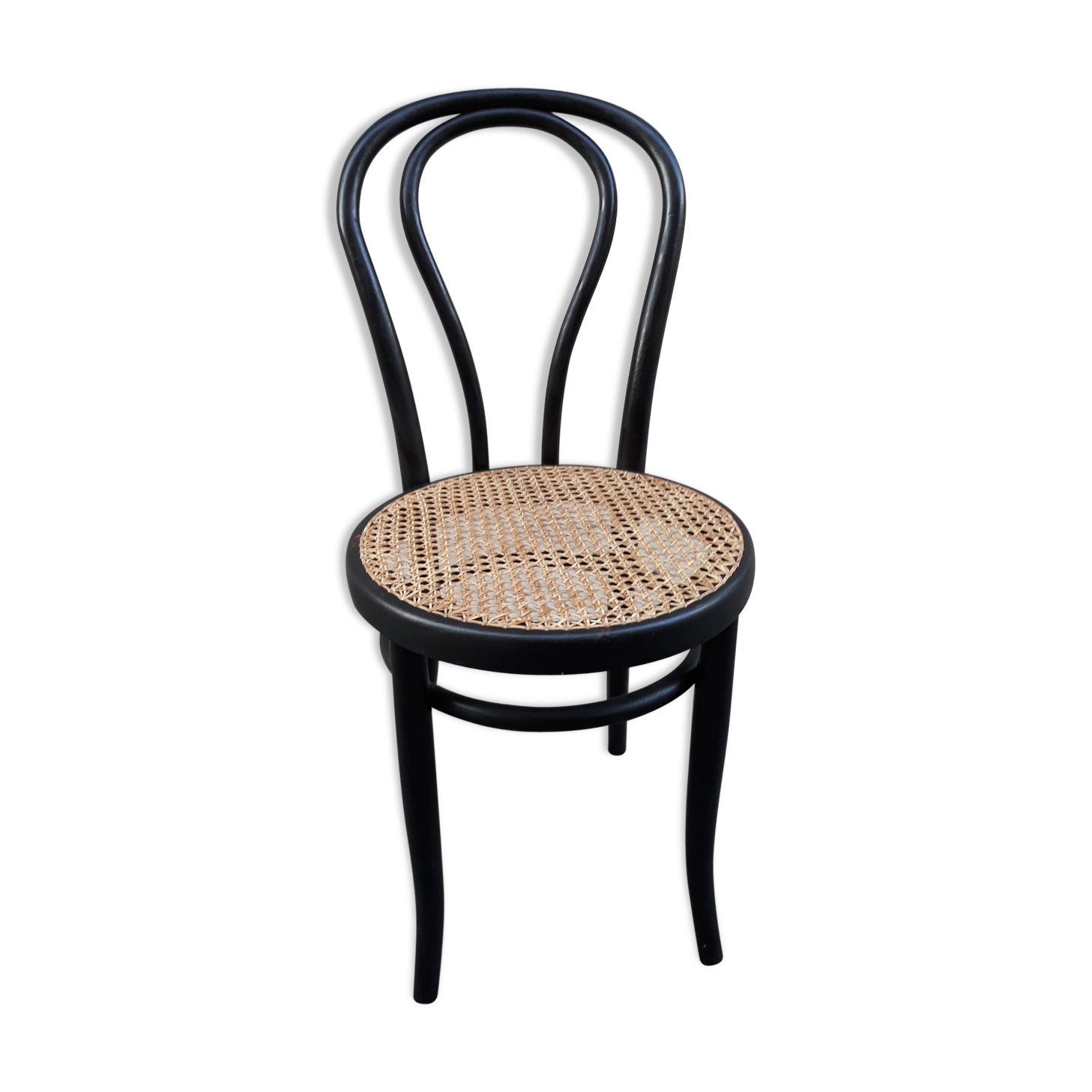 Black vintage bistro chair