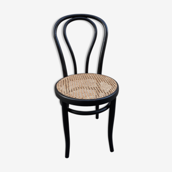 Chaise bistro vintage noire