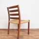 Chaise de salle à manger en teck danois par Niels O. Møller pour J.L. Møllers, années 1960.