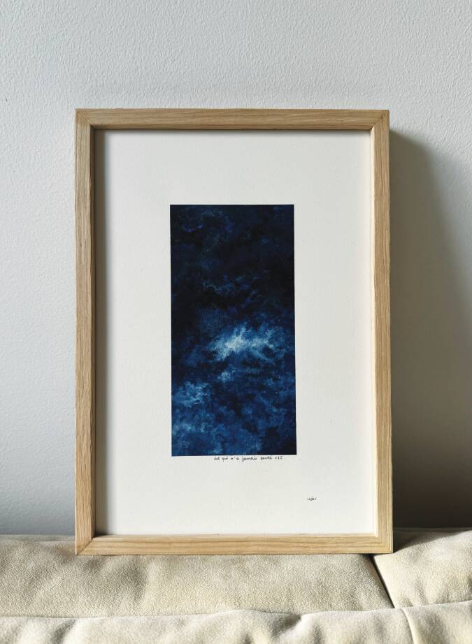 @COLINEISCOOL - Sky That Never Existed 025 - Tempera on paper - 2025