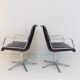 Ensemble de 2 chaises de bureau Wilkhahn Delta du groupe Delta