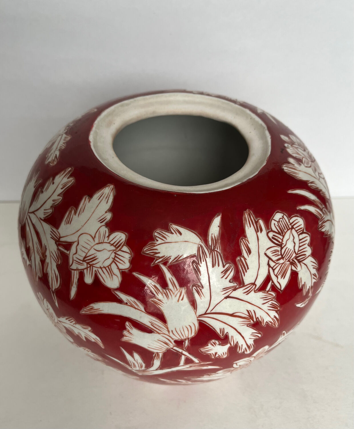 Chinese ceramic ginger pot