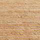 Tapis en jute dore 96 x 64 cm