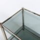 Italian modern chromed steel serving cart/side table, 1970’s