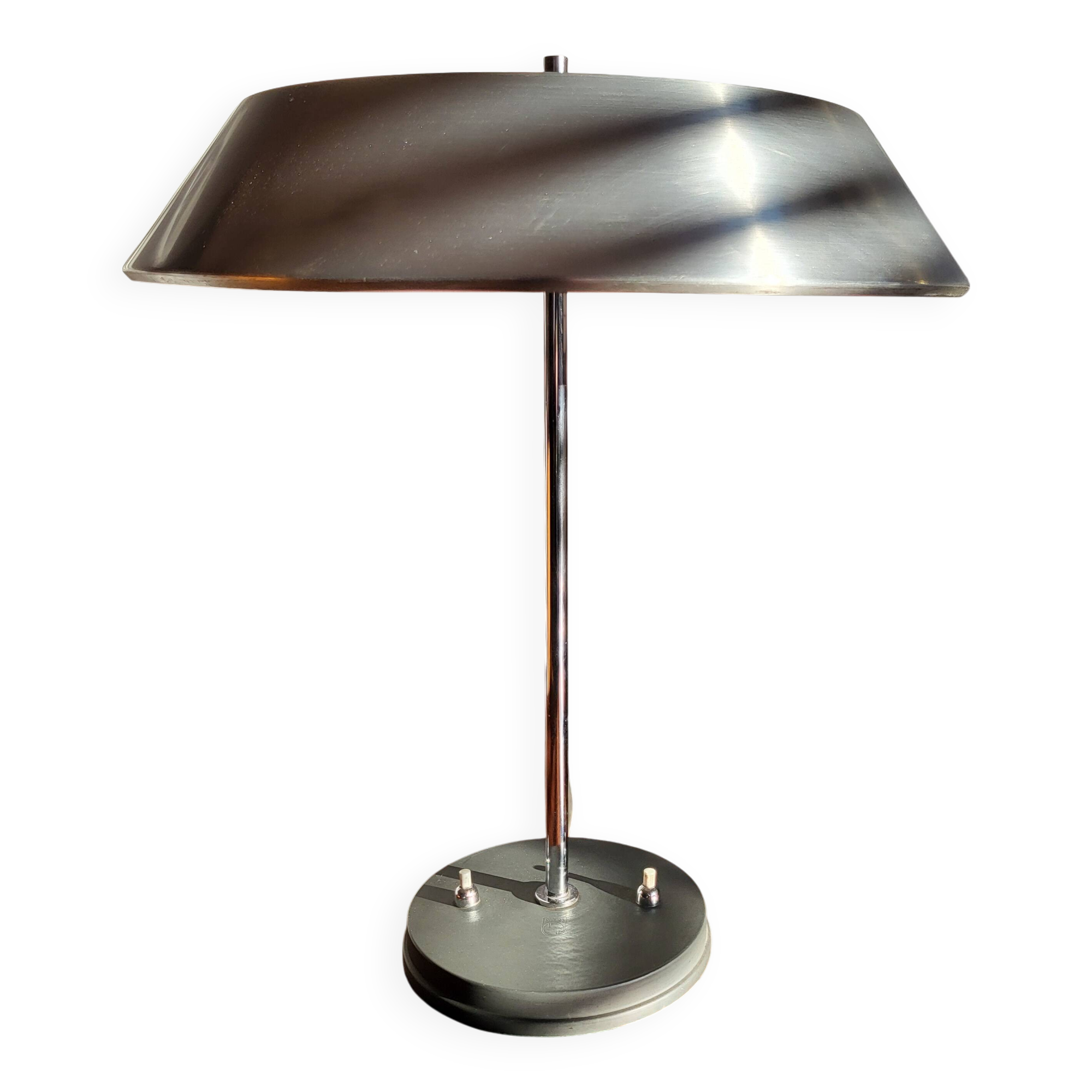 Lampe de bureau vintage Louis Kalff, modèle President, 1960, Nederland