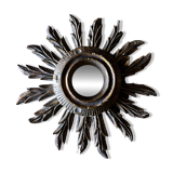 Miroir soleil en bois 1970