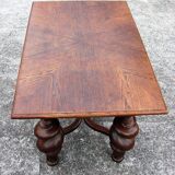 Oak table, 1950s